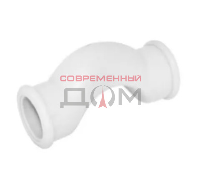ПП Обводное колено с муфтой, короткое d 32(100/1) 10716 /16467/